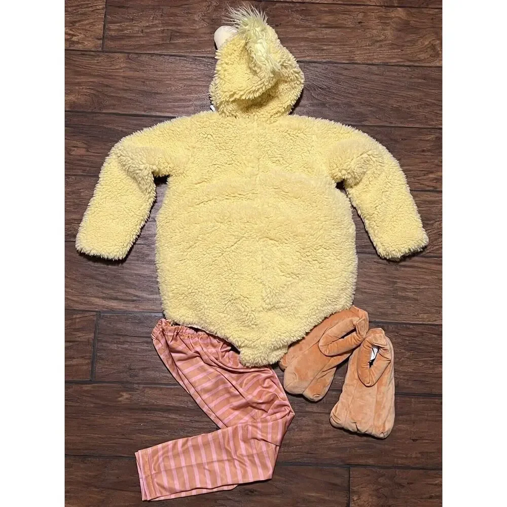 Pottery Barn Kids Big Bird Halloween Dress Up Costume 4-6 Years PBK NWT 5 pcs - Picture 15 of 16